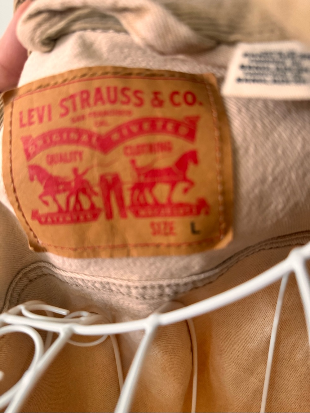 Levi's Tannin Jacket with Corduroy Collar - Picture 3 of 4